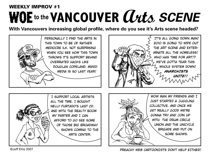 Wow to the Vancouver Arts Scene