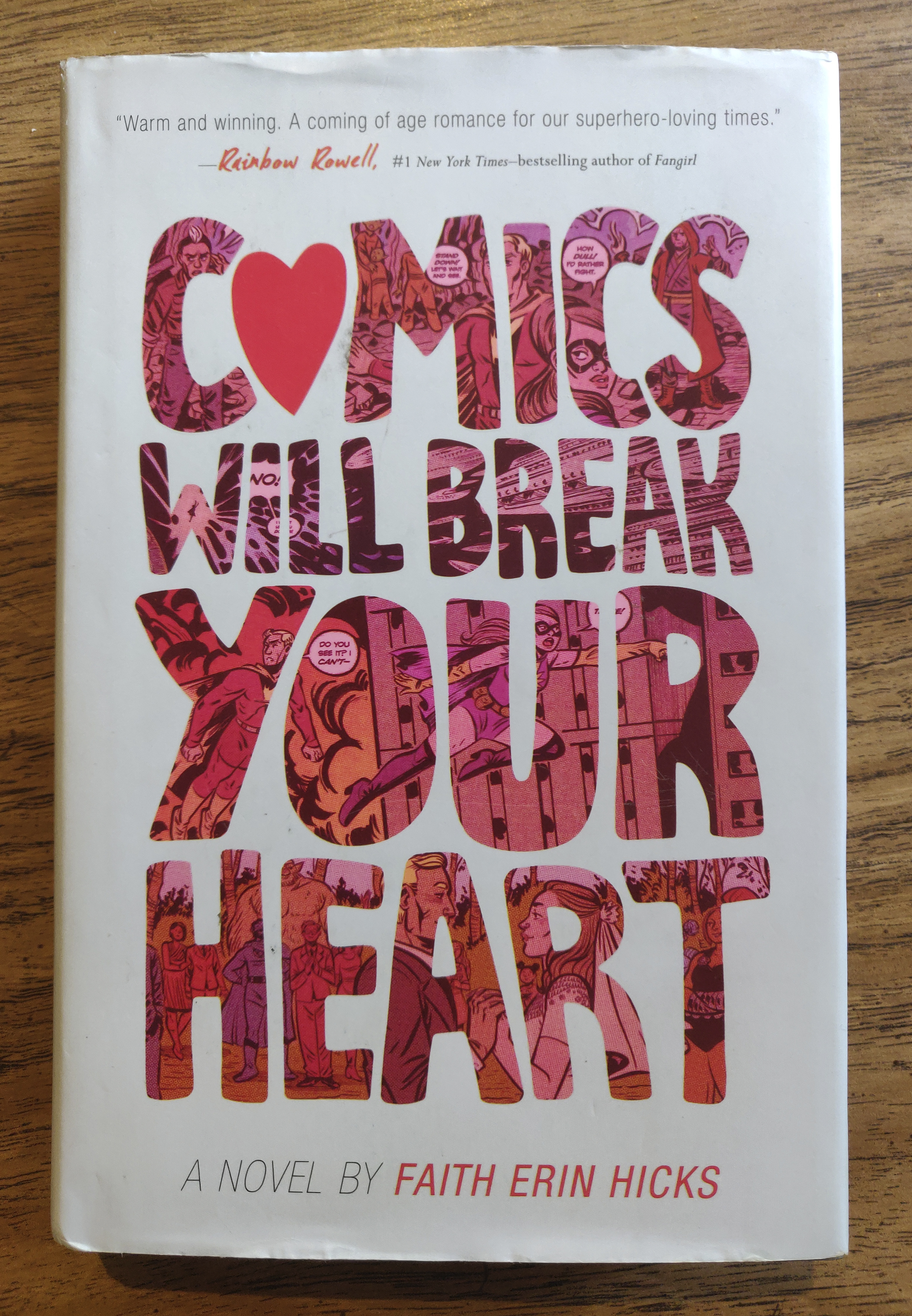 Review of Comics Will Break Your Heart by Faith Erin Hicks